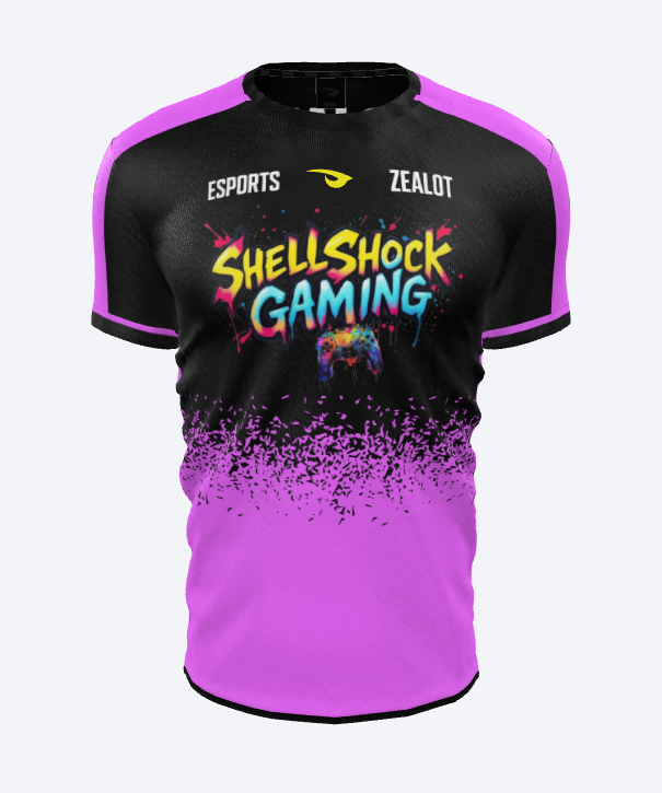 ShellShockGaming Zealot Jersey - Raven.GG | Esports Apparel Design ...