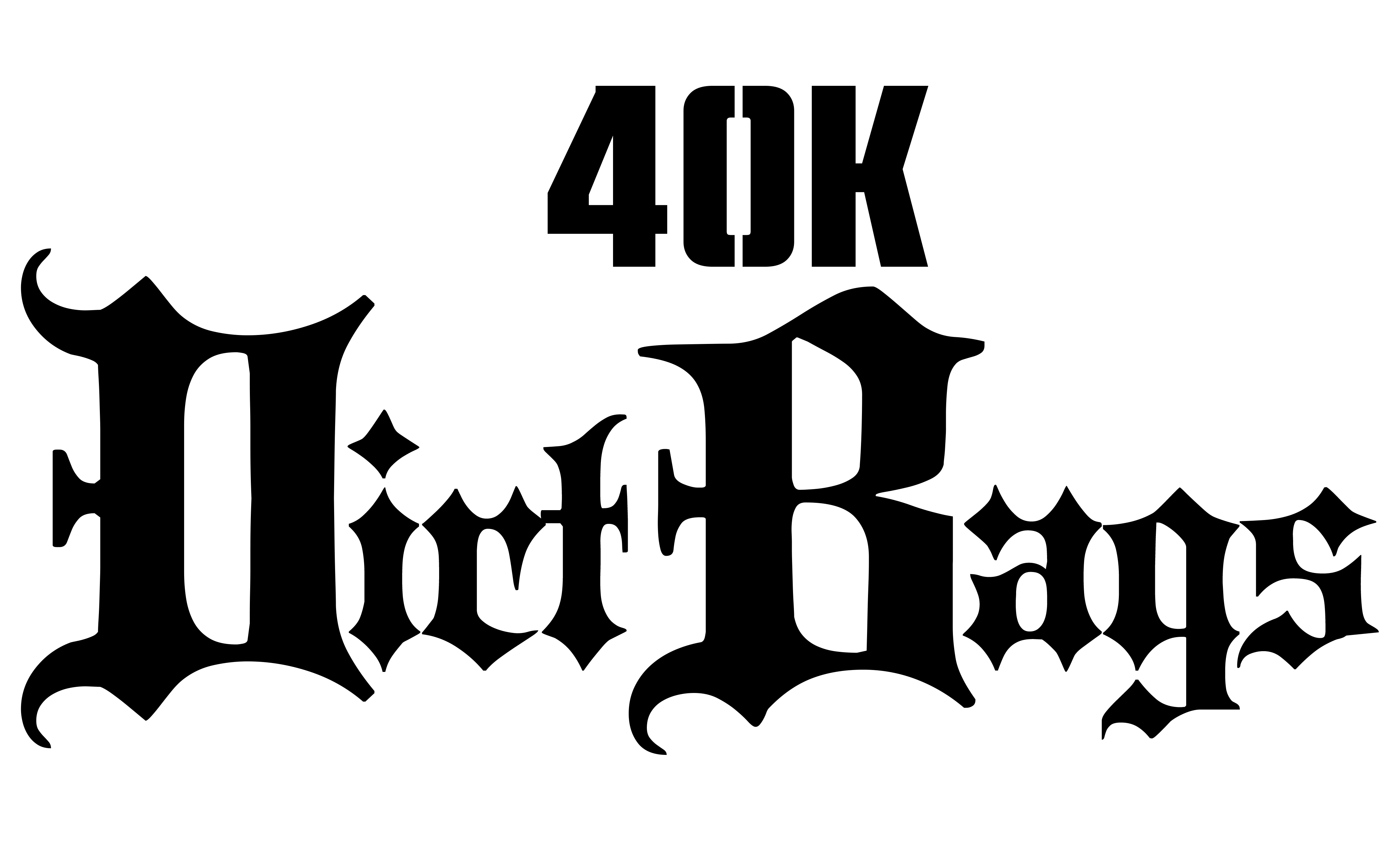 Background Team 40K Dirtbags